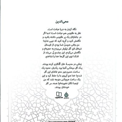 جلد کتاب محی‌الدین، خاطرات آیت‌الله حائری شیرازی، منتشرشده توسط نشر معارف